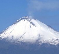 El Popocatépetl emitió 4 exhalaciones hoy.