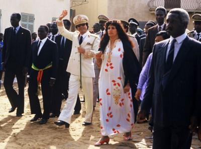 Safia Farkash fue recibida por el gobierno de Argelia.