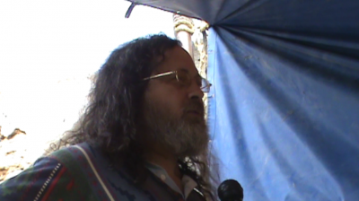 Richard Stallman en septiembre del 2011.  Foto: Cortesía ADA