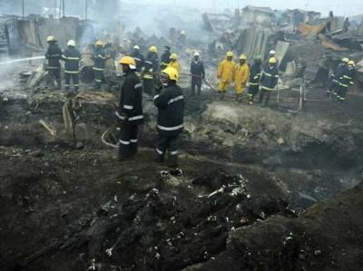 Explosión en oleoducto en Kenya.