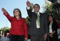 Claudia Hernández e Iván Galindo.
