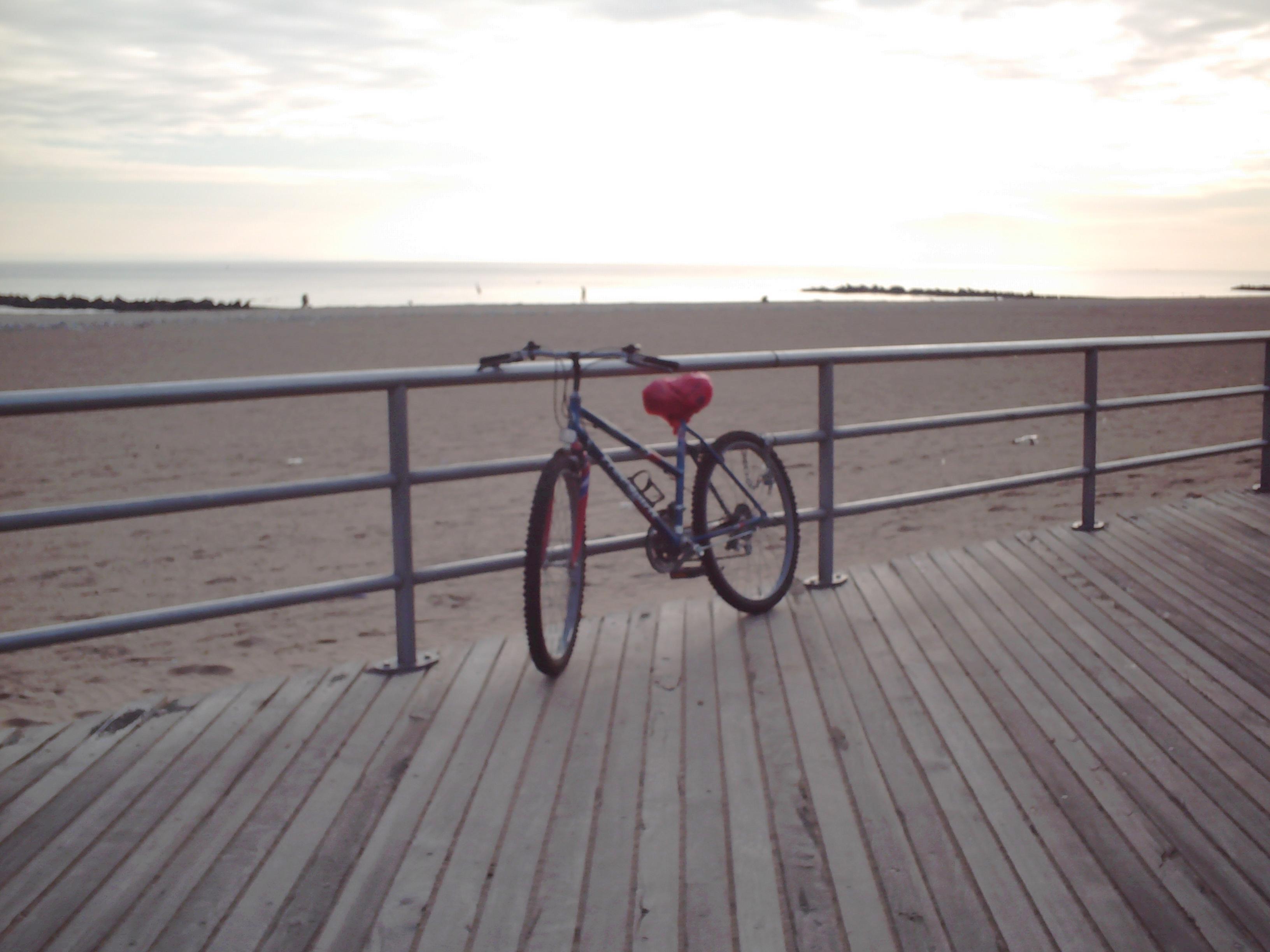 Coney Island en invierno.