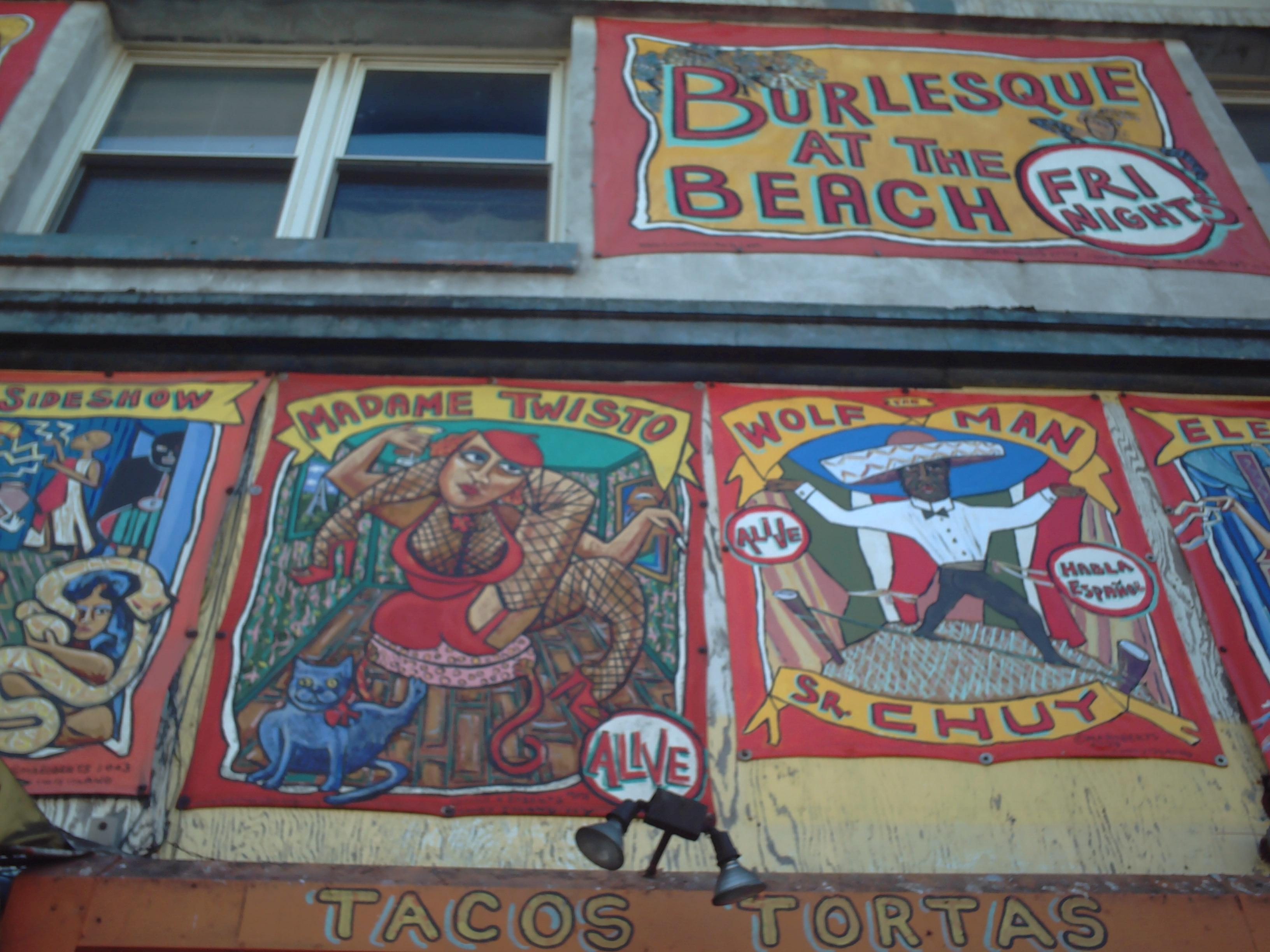 Coney Island en invierno.