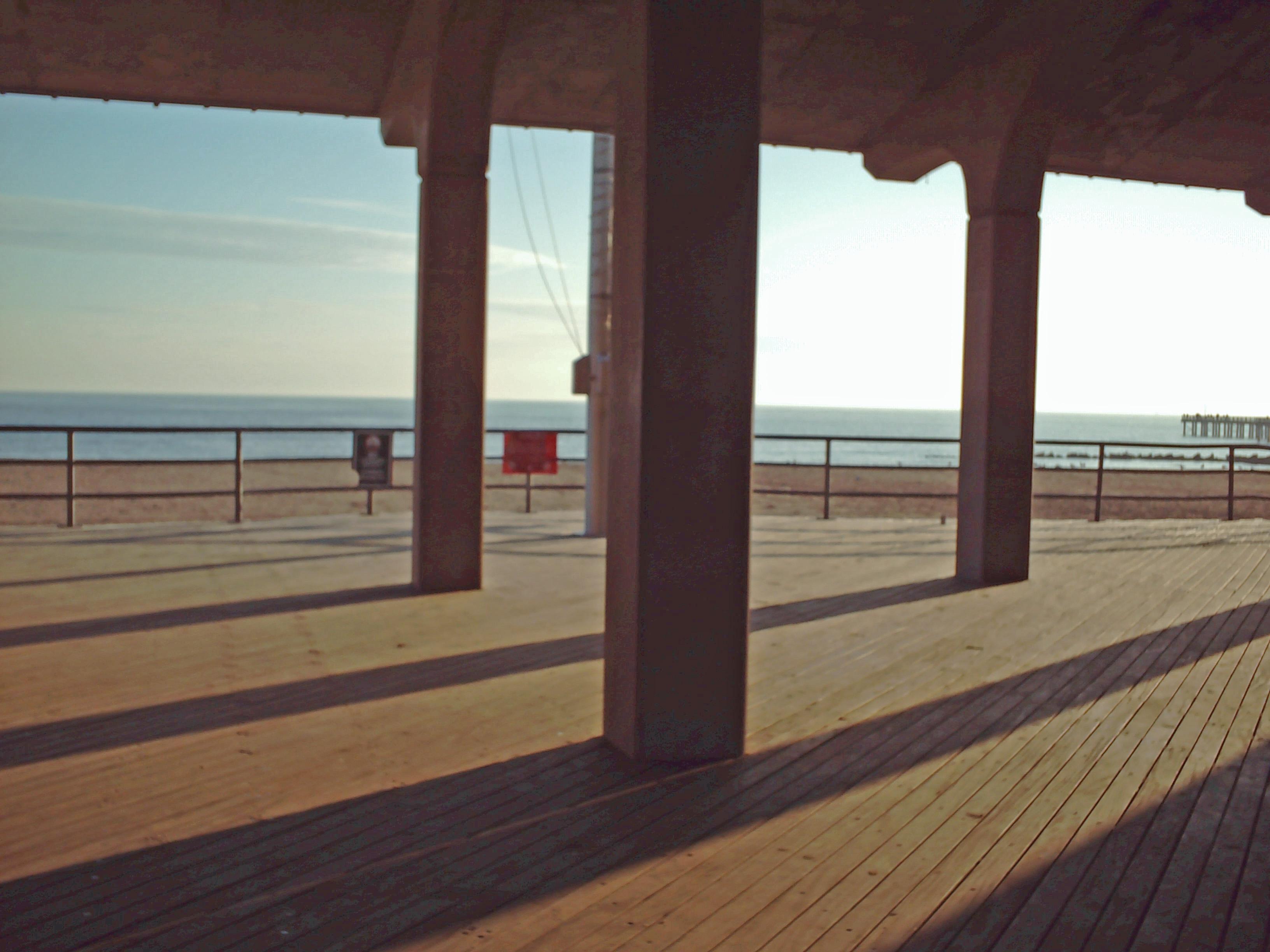 Coney Island en invierno.