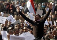 Las protestas en Egipto en semanas pasadas.