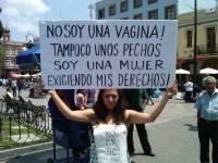 Marcha de las putas en Puebla.