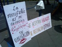 Marcha de las putas en Puebla.