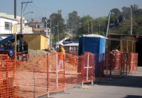 Trabajos en el Viaducto Zaragoza.