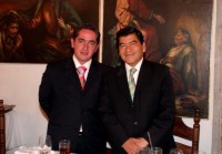 Rodrigo Lazcano y Mario Marín.