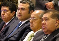 Los asistentes al informe de la CAIP.