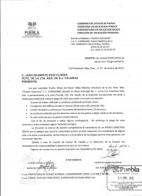 Se solicita respuesta a riesgo sanitario en escuela Vicente Guerrero.