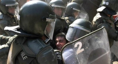Protestas en Chile.