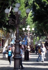 Centro histórico. Calle 5 de mayo.