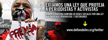 Amnistía. Campaña de protección a periodistas