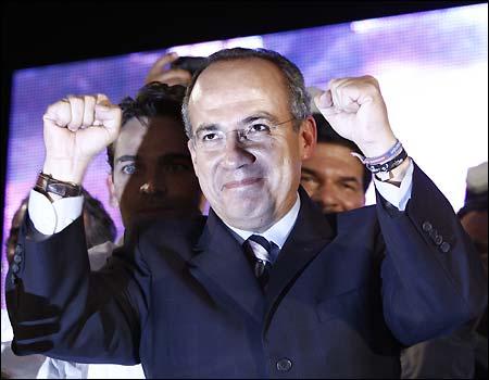 Felipe Calderón.
