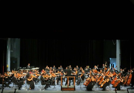 La Orquesta Sinfónica del Estado de Puebla.