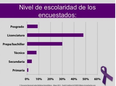 Primera Encuesta Nacional sobre Bullying Homofóbico 2