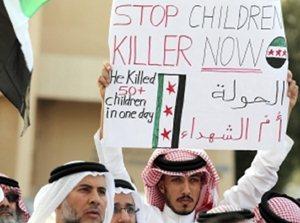 Expresiones en Siria por masacre en Houla.