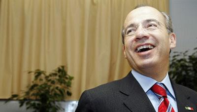 Felipe Calderón Hinojosa.