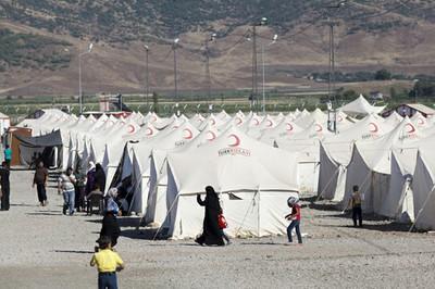 Campos de refugiados Turcos para Sirios.
