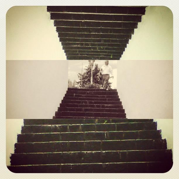 Escalera infinita.