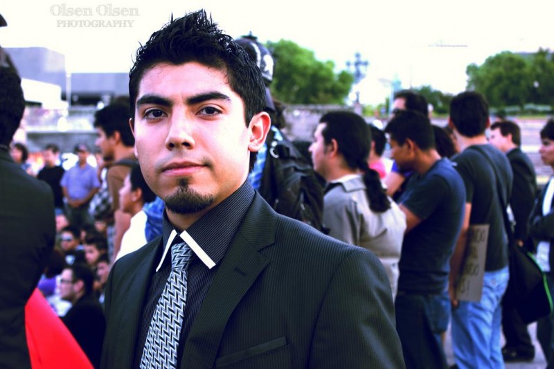 Faces of Pacifist Demonstrators.