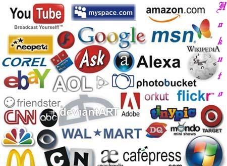 Logos buscadores Internet.