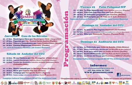 Programa 4o Festival Processo 4.