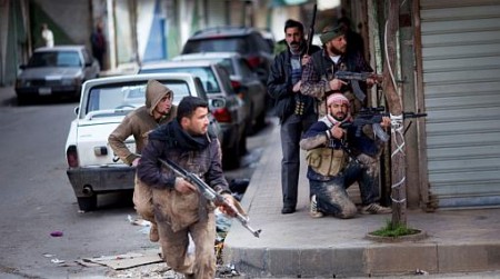 La violencia en Siria.