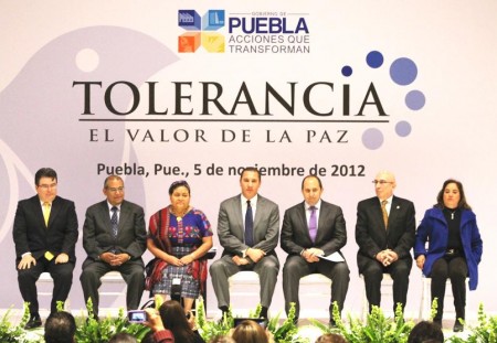 Foro Tolerancia en Puebla.