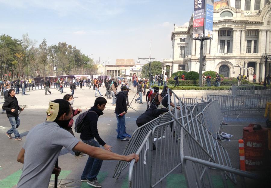 La batalla de Bellas Artes