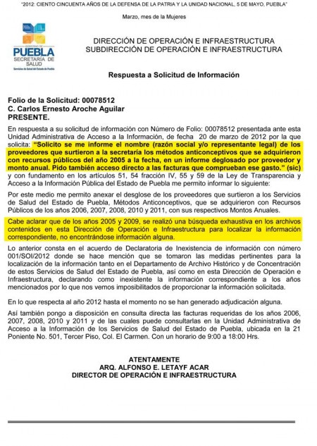 INFORMACIÓN CLASIFICADA COMO RESERVADA O CONFIDENCIAL