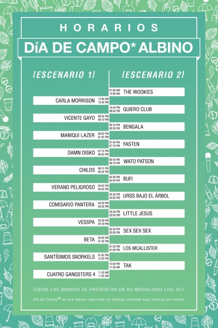 Horarios Dia de Campo Albino (1)