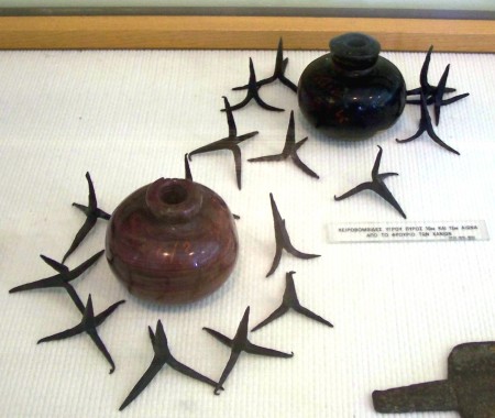 Granadas de arcilla. Foto: Wikipedia