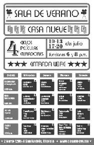 Sala de verano. Casa Nueve