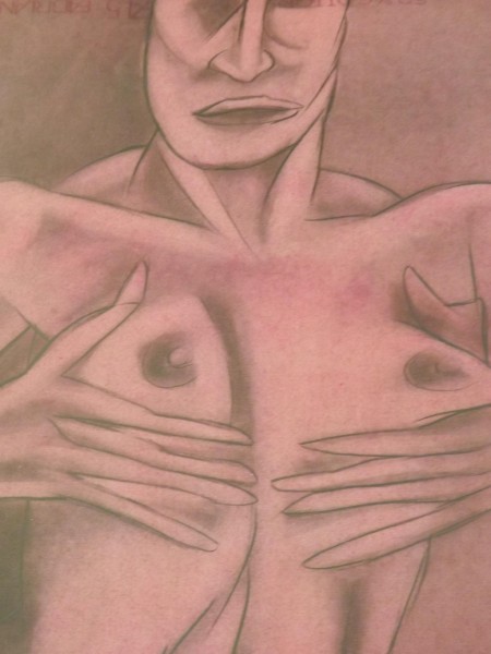 Detalle de la obra de Rodrigo Vicencio.