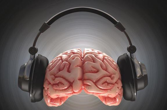 Brain Recording. Clipping path included.