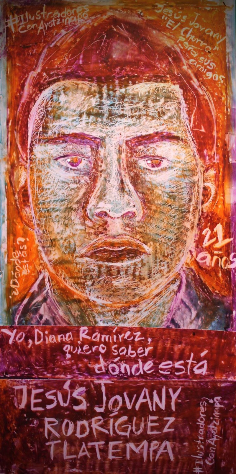 Yo, Diana Rmz, quiero saber dónde está Jesús Jovany Rodríguez Tlatempa.