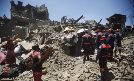 NEPAL EARTHQUAKE AFTERMATH
