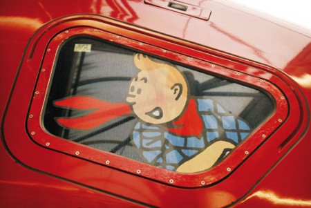 BELGIUM-HERGE-TINTIN-THALYS