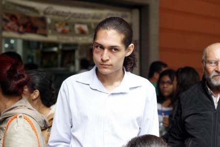 Shariff Guerrero Contreras, golpeado durante la detención Foto: EsImagen