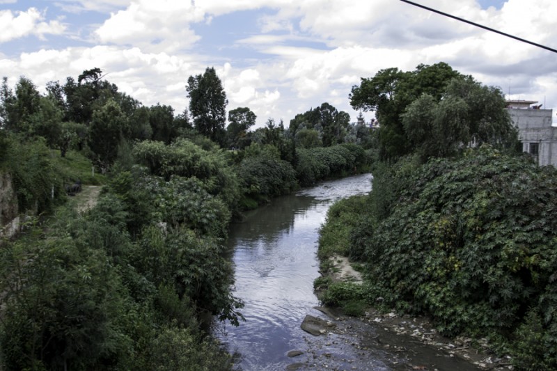 Río Atoyac. San Martín Texmelucan, Puebla. Foto: Marlene Martínez