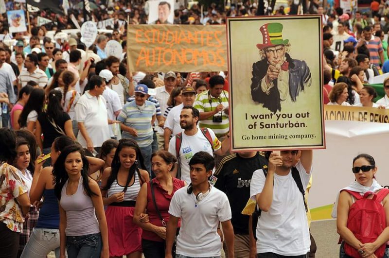 Los santandereanos rechazaron el proyecto Angostura que afectaría el páramo de Santurbán | Foto: Óscar Sampayo.