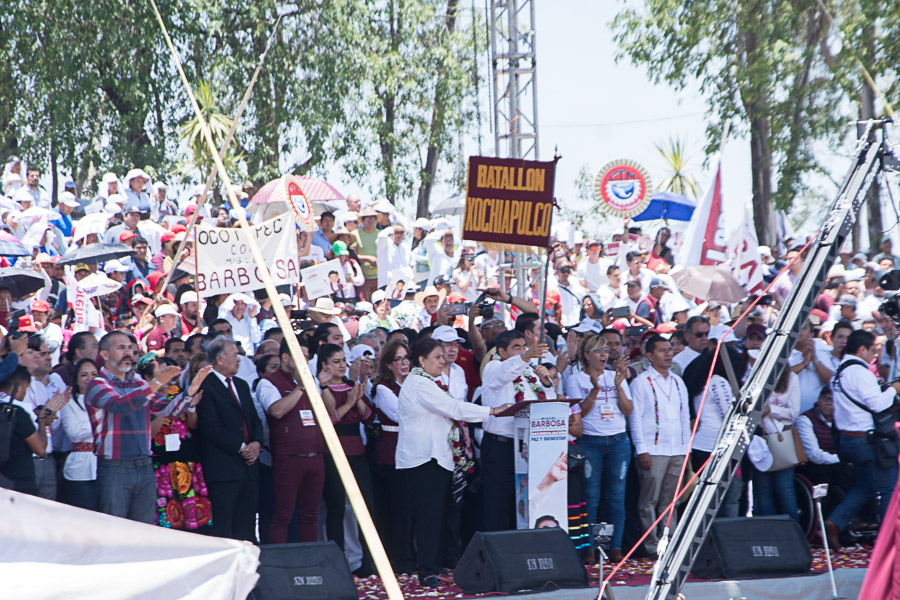 Cierre de campaña Barbosa 13