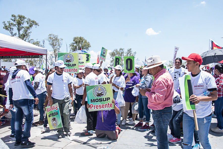Cierre de campaña Barbosa 18