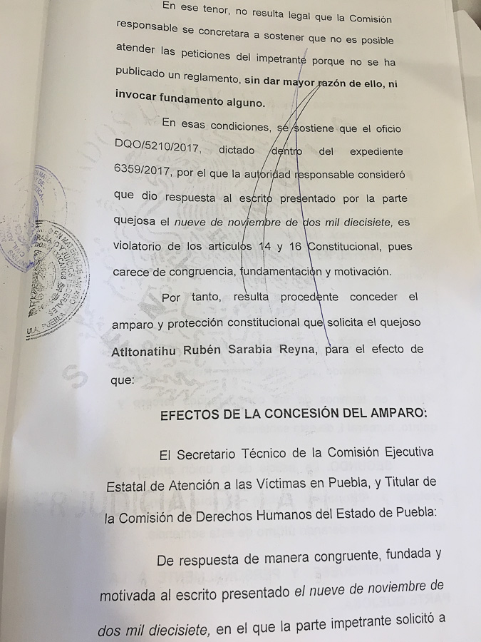 Amparo 1