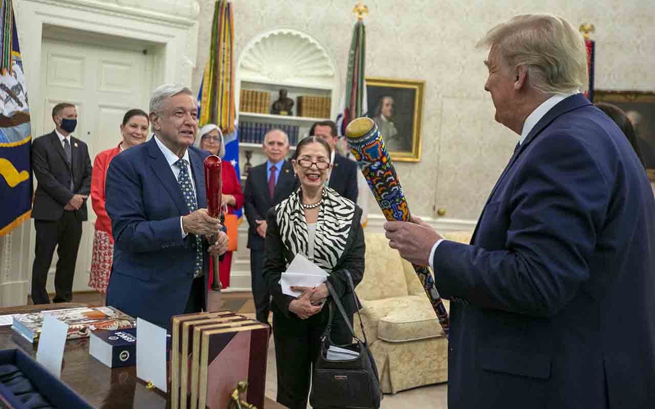 AMLO en la Casa Blanca