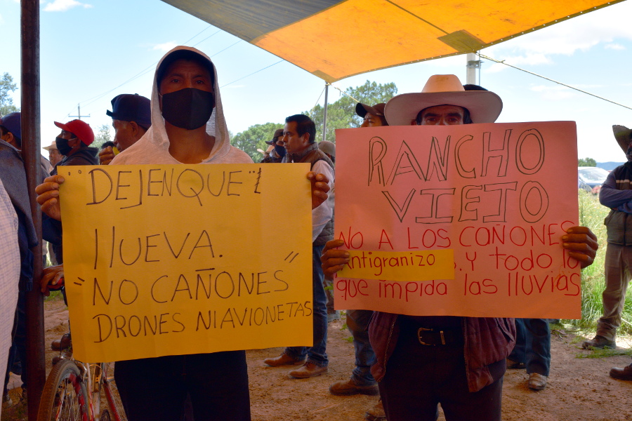 Pobladores de Libres protestan por el acceso al agua