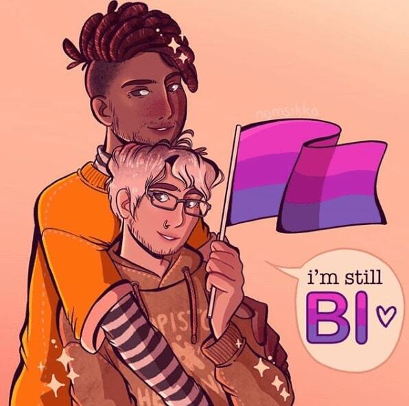 Ilustradores para visibilizar la bisexualidad