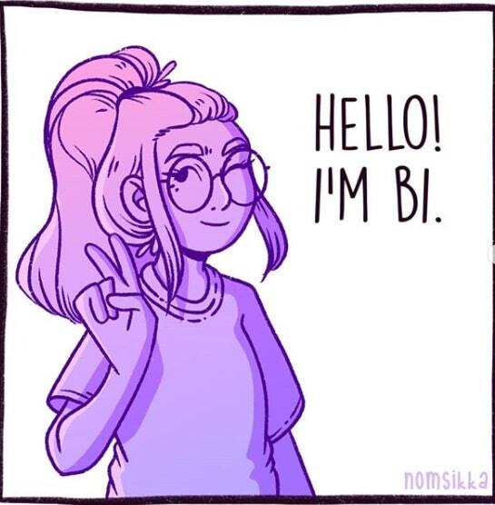 Ilustradores para visibilizar la bisexualidad